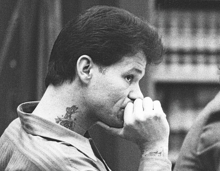 Terry Childs in court January 1987, during his murder trial. (Dan Coyro -- Santa Cruz Sentinel file)