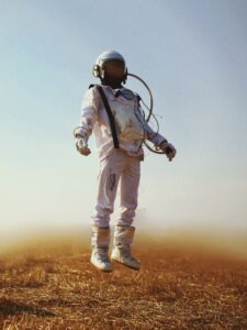 Tajemný astronaut ze Solway: Šlo o náhodně vyfocenou postavu ve skafandru?