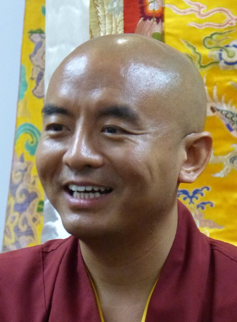 Tibetský mnich Yongey Mingyur Rinpoche, foto Gazebo / Creative Commons / CC BY-SA 3.0
