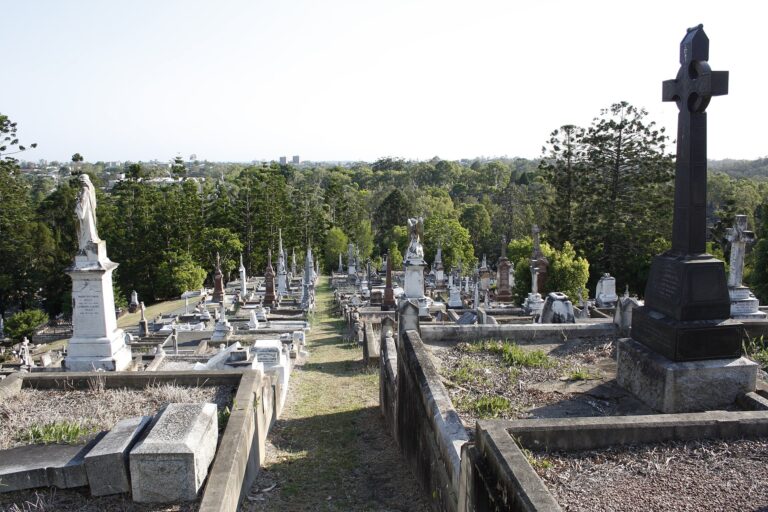 Toowong hřbitov. Vážně se zde zjevilo dítko na hrobu? Foto: Commander Keane / Creative commons - volné dílo
