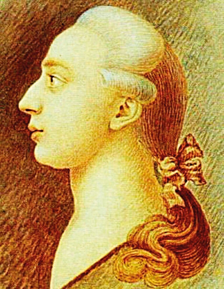 Italský spisovatel Giacomo Casanova