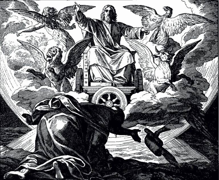 Ezechiel, babylonský prorok, zdroj: geocities.com