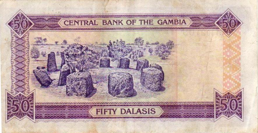 Gambie si dá své megality dokonce na bankovku Foto: Jolle / CC BY-SA 3.0 