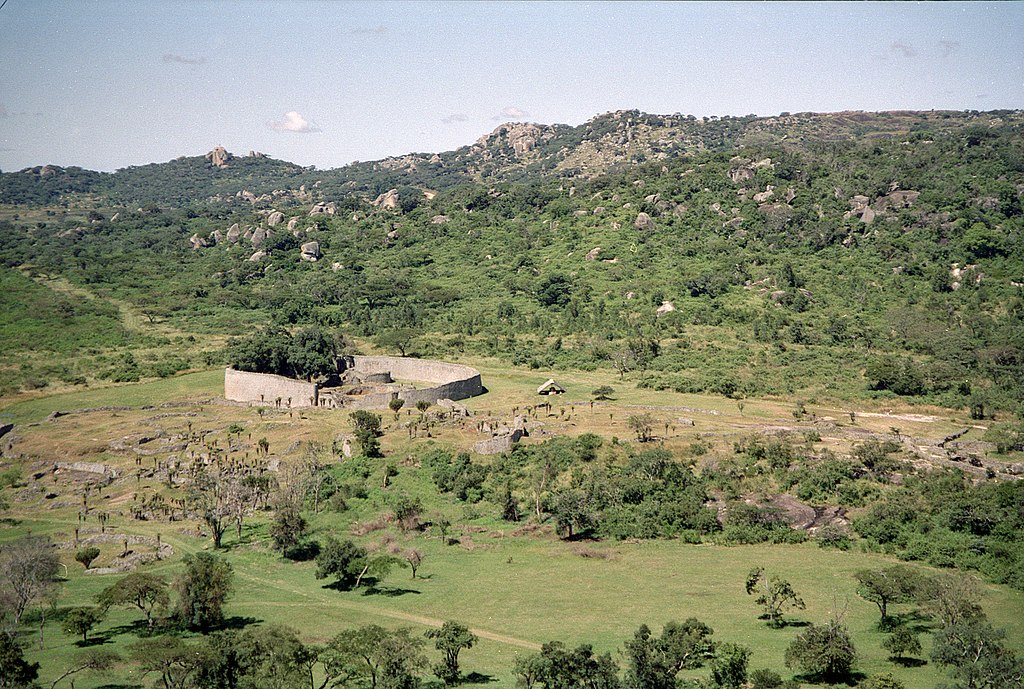 Ruiny hlavního města Dzimbabwe Foto:  Jan Derk -  CC - volné dílo 