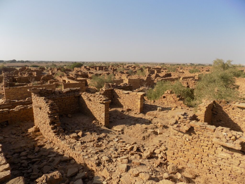 Ruiny indické vesnice Kuldhara. FOTO: Suryansh Singh / Creative Commons / CC BY-SA 4.0