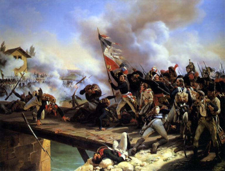 Horace Vernet: Napoleon v bitvě u Arcole Foto: Creative commons - volné dílo