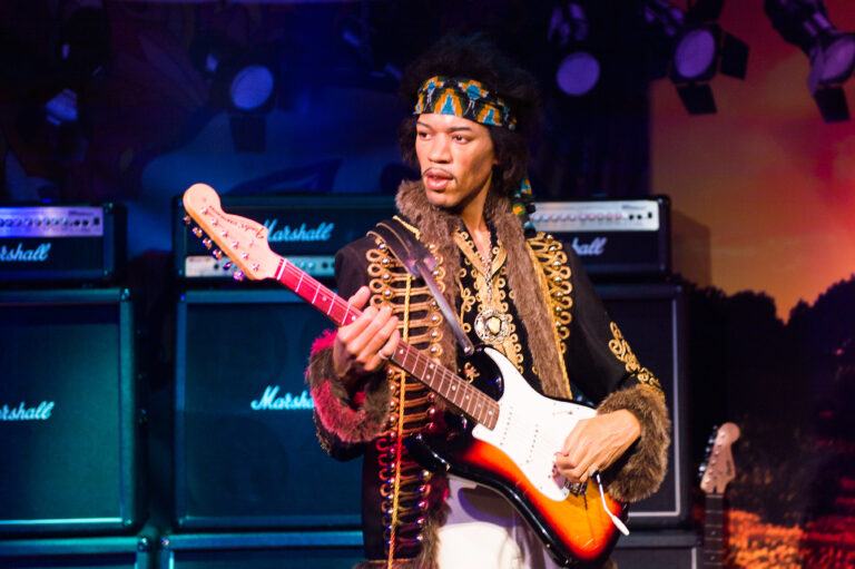 Jimi Hendrix; Madame Tussauds museum
