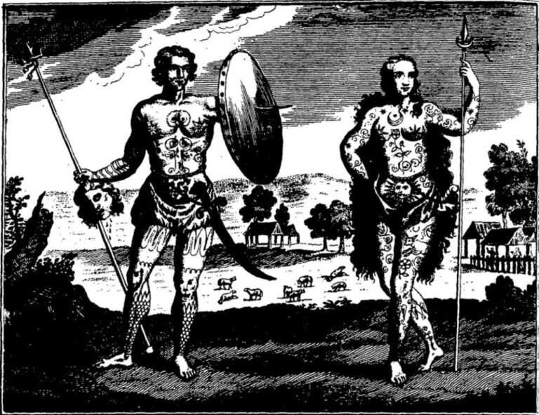 Piktové byli obávanými bojovníky. Zdroj obrázku: Robinson, James, Public domain, via Wikimedia Commons