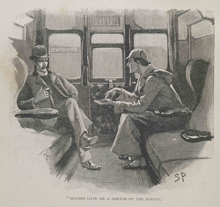 Sherlock Holmes a jeho věrný pobočník doktor Watson. FOTO: neznámý autor / Creative Commons / volné dílo