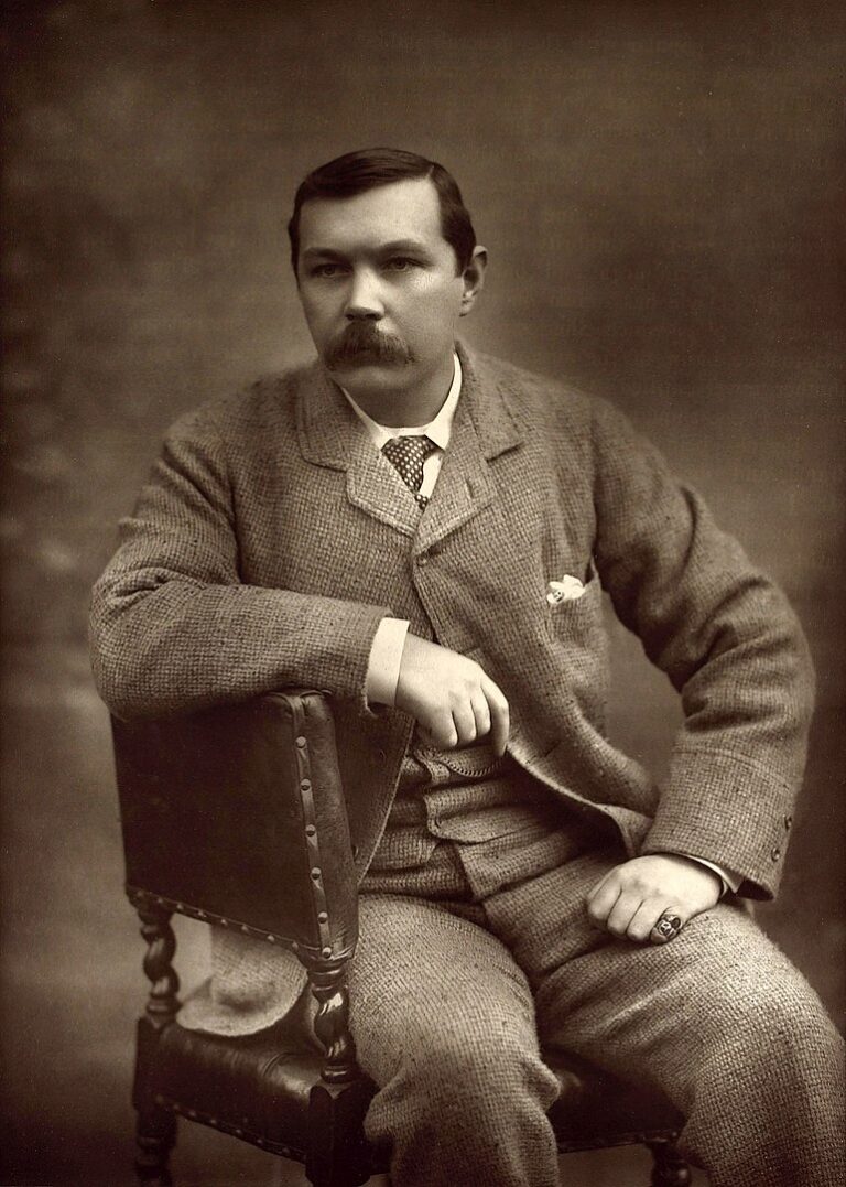 Sir Arthur Conan Doyle, autor Sherlocka Holmese. FOTO: neznámý autor / Creative Commons / volné dílo