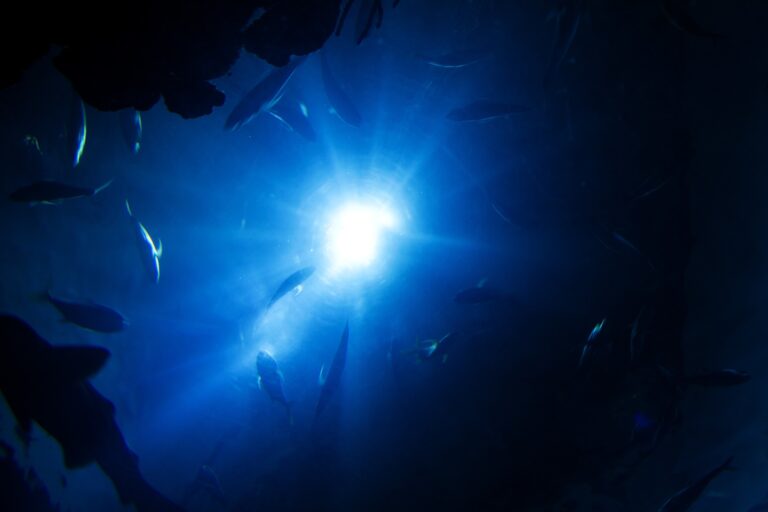 V moři i nad ním se prý objevují záhadná světla, foto Pixabay
