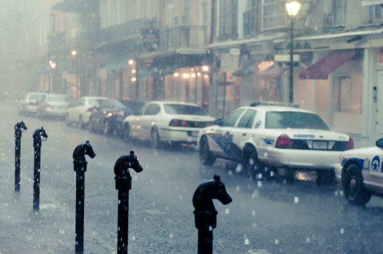 V New Orleans hodně prší, což způsobuje problémy řidičům. FOTO: Unsplash