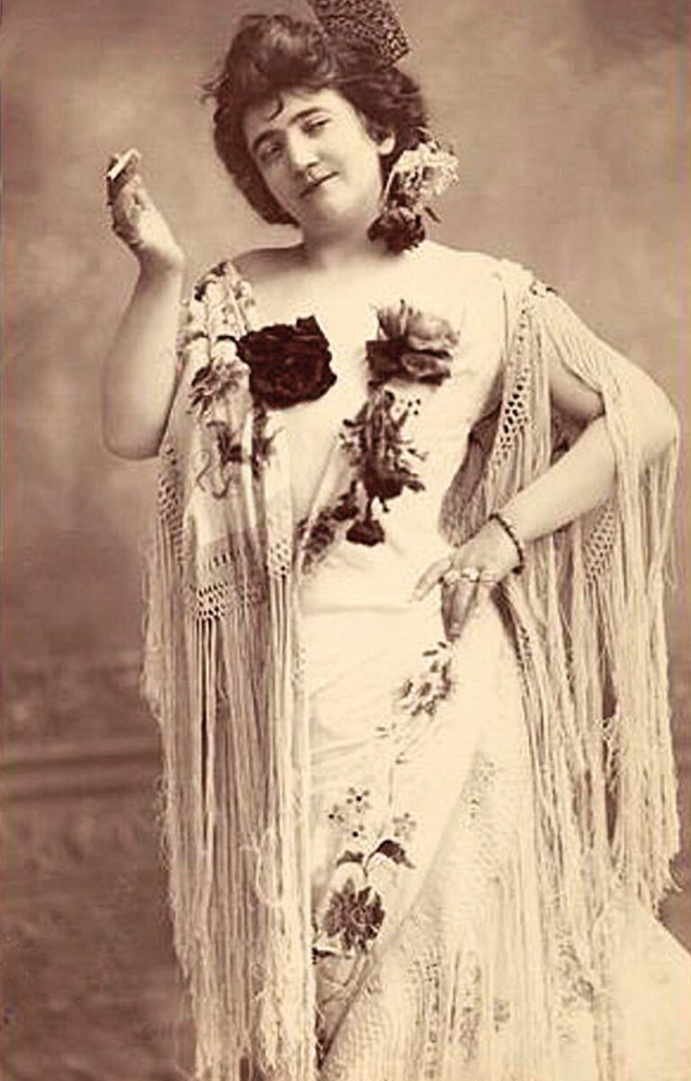 Operní diva Emma Calvé.