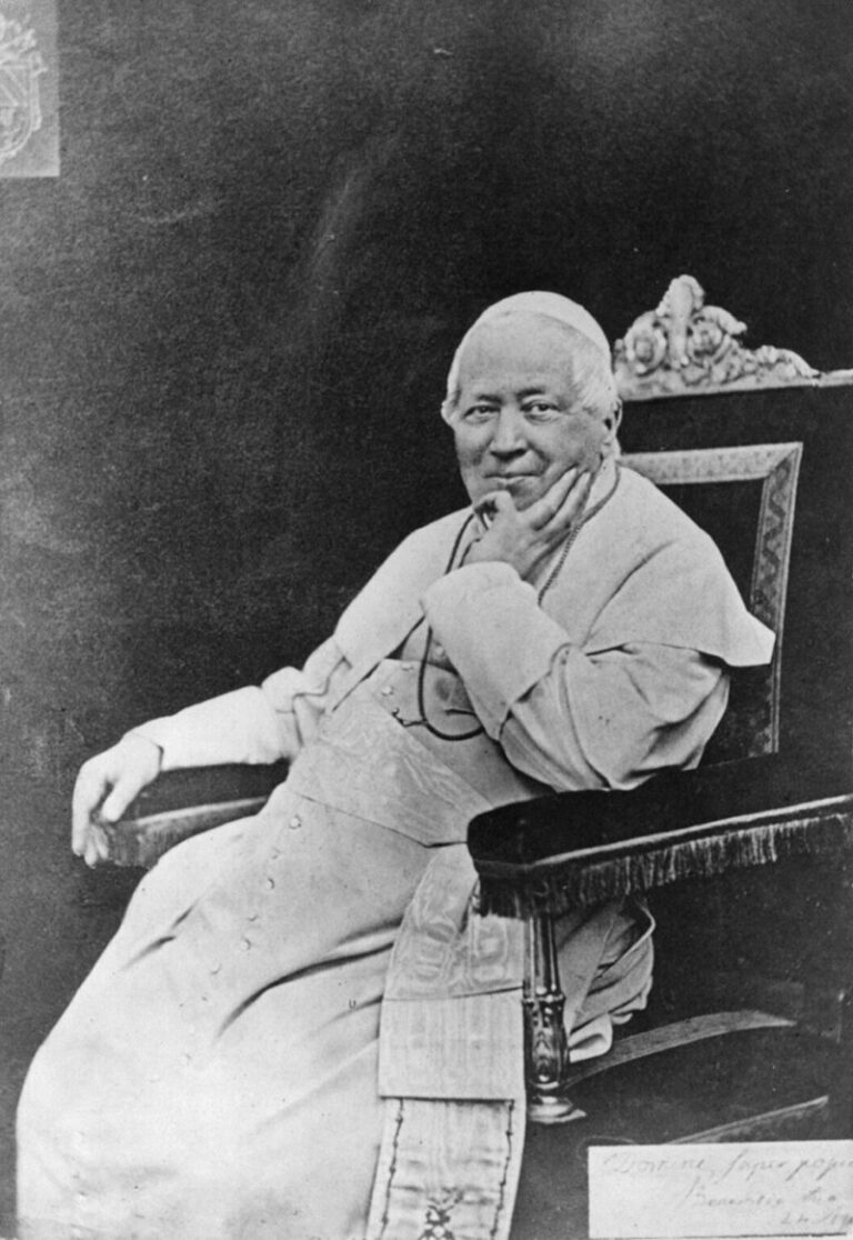 Pius IX. prý rozséval zkázu pohledem. Foto: Creative commons - volné dílo