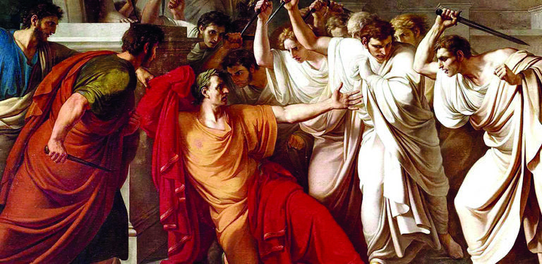 Caesar byl i přes varování svého osobního věštce 15. března zavražděn svými odpůrci.