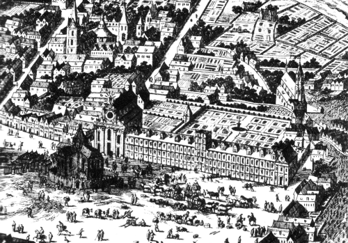 Takto vypadal Dobytčí trh v době, kdy dostával svému jménu. Foto: Public domain, Wikimedia commons
