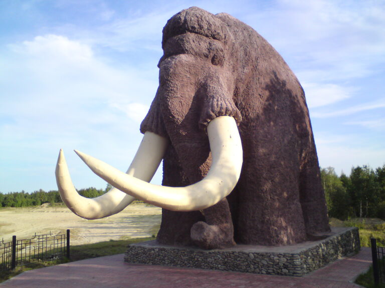 V sibiřském městě Salekhard byly objeveny i ostatky mamutů. Foto: Zavarych, CC BY-SA 3.0, Wikimedia commons