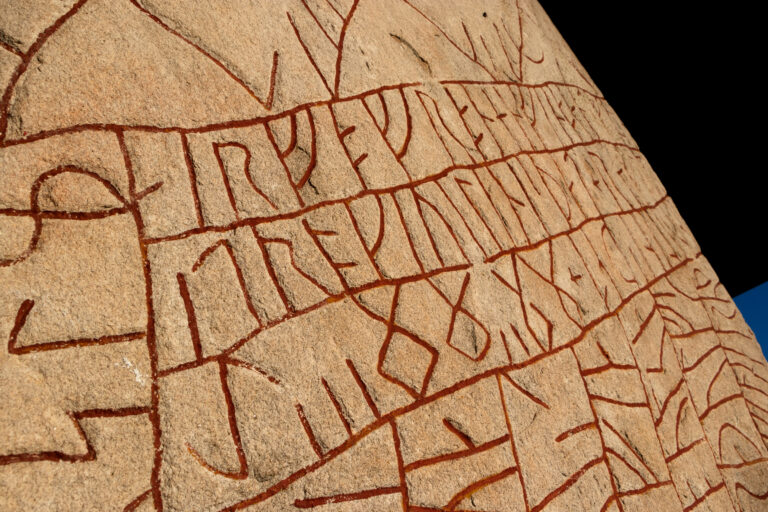 Jeden z nejstarších runových nápisů je ve Švédsku