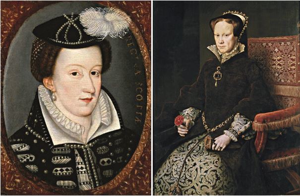 1. Marie Stuartovna 2. Marie I. Tudorovna