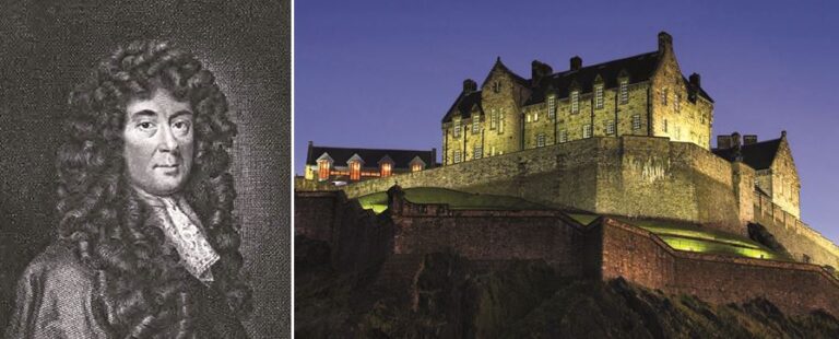 sir George Mackenzie Nebezpečný duch krvavého sira byl prý spatřen i v okolí Edinburského hradu, symbolu města.