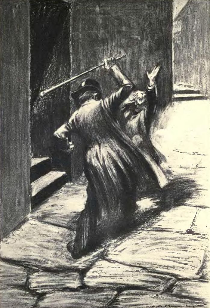 Příběhu byl občas vytýkán příliš hororový a děsuplný nádech. Zdroj obrázku: Charles Raymond Macauley (1871 - 1934), Public domain, via Wikimedia Commons