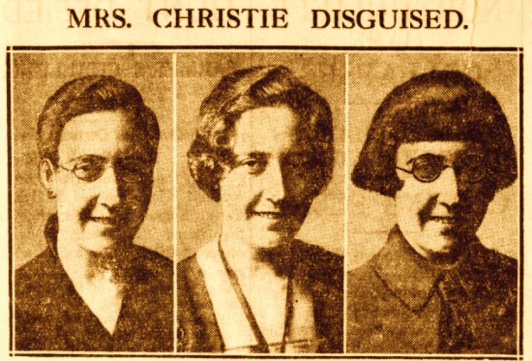 Podivně zmizela i autorka detektivek Agatha Christie. Sama se stala aktérkou tajemné události.