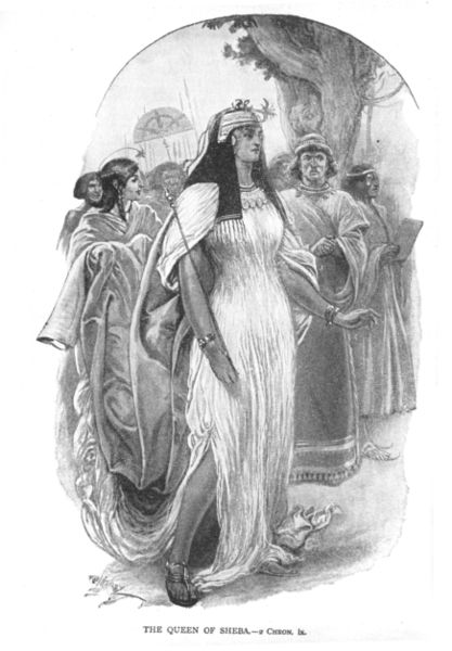 Královna ze Sáby. FOTO: Zubosud 89 / Creative Commons / public Domain