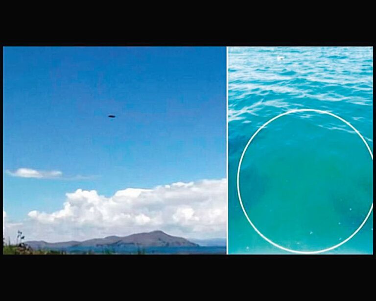 U jezera Titicaca byly záhadné objekty pozorovány ve vzduchu i pod hladinou.