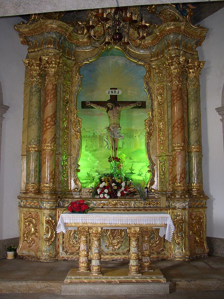 Cenný je i interiér kaple. Zdroj foto: Alegna13, CC BY-SA 3.0 , via Wikimedia Commons