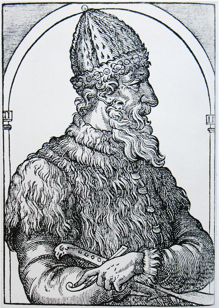 Za smutným osudem Fioravantiho stojí ruský car Ivan III. (1140-1505). Zdroj obrázku: H .F. Helmolt, Public domain, via Wikimedia Commons