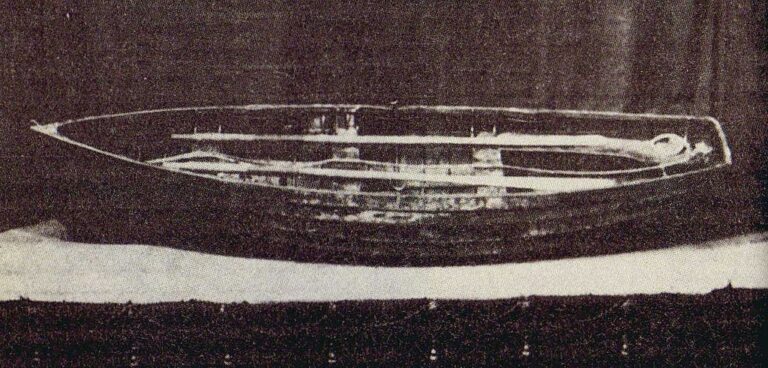 Záchranný člun, na kterém se odehrál skutečný hororový případ kanibalismu, foto neznámý autor / Creative Commons / Volné dílo