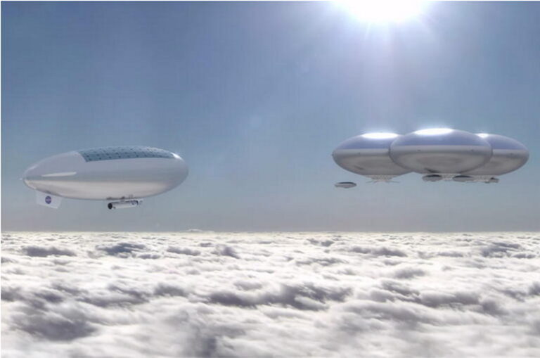 Projekt Havoc počítá se vzducholoděmi v atmosféře planety.
