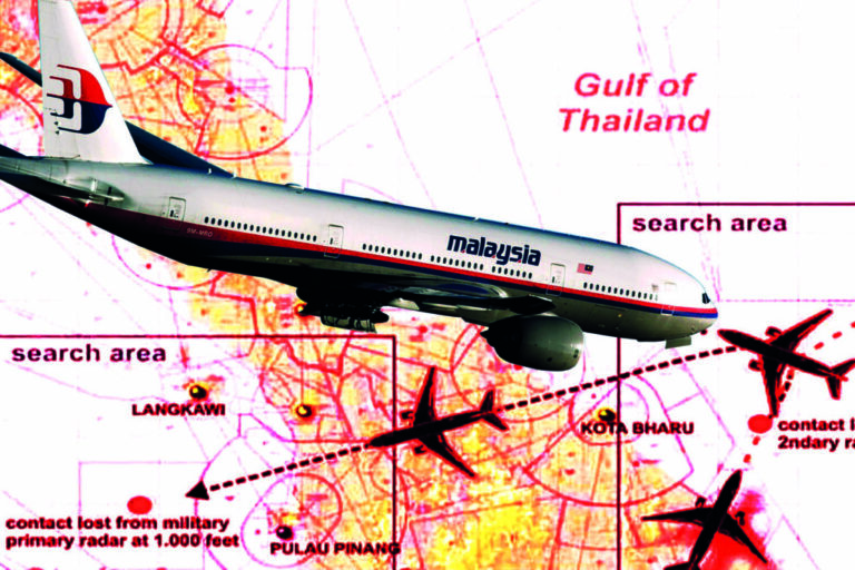 Let MH370 mířil v roce 2014 z Malajsie do Číny, stroj se ale ztratil beze stopy.