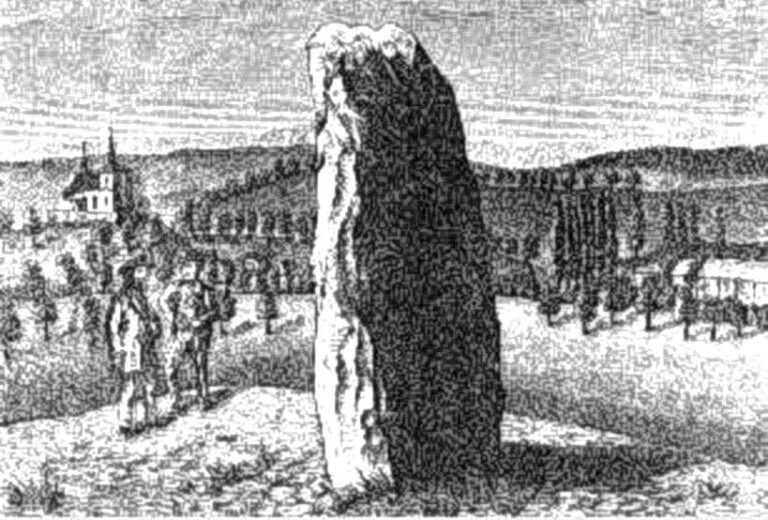 Psychotronici tvrdí, že menhir je zdrojem velké síly.