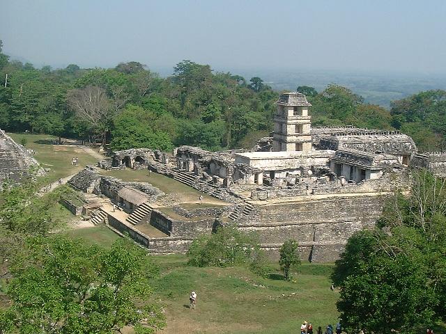 Palác v Palenque. FOTO: Chmouel / Creative Cpmmons / CC BY-SA 3.0
