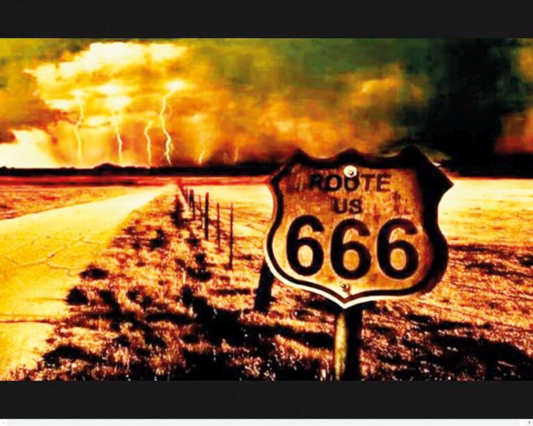 Známá silnice duchů je i v Arizoně, původně nesla označení 666.