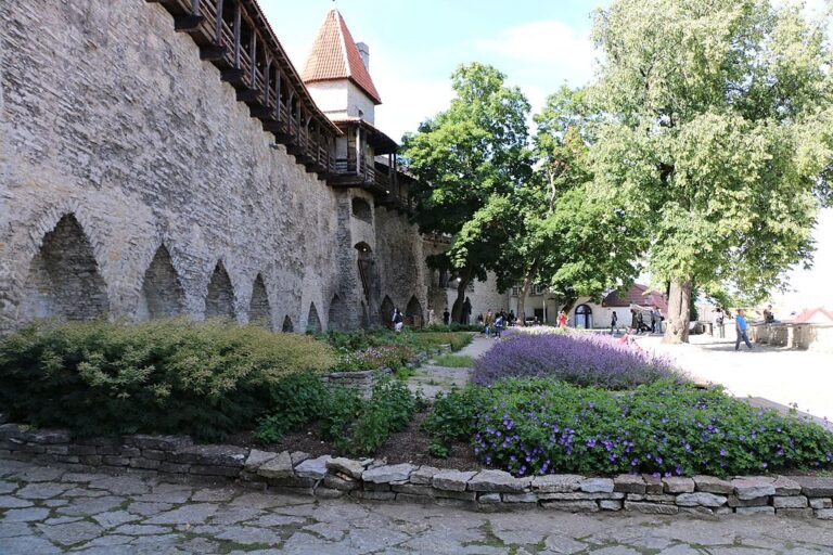 Dánská královská zahrada. Její název evokuje dánskou nadvládu nad Tallinnem ve třináctém a čtrnáctém století. Od té doby zde i straší…Zdroj foto: Taivo Pungas, CC BY-SA 4.0 <https://creativecommons.org/licenses/by-sa/4.0>, via Wikimedia Commons
