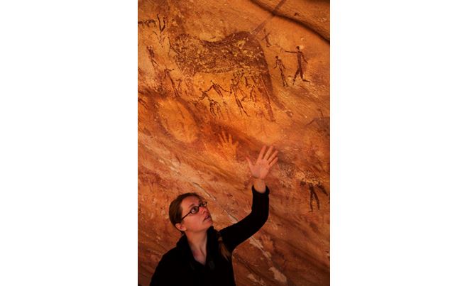 Emmanuelle Honoré chtěla původně zjistit, jak staré děti se na výzdobě jeskyně podílely.