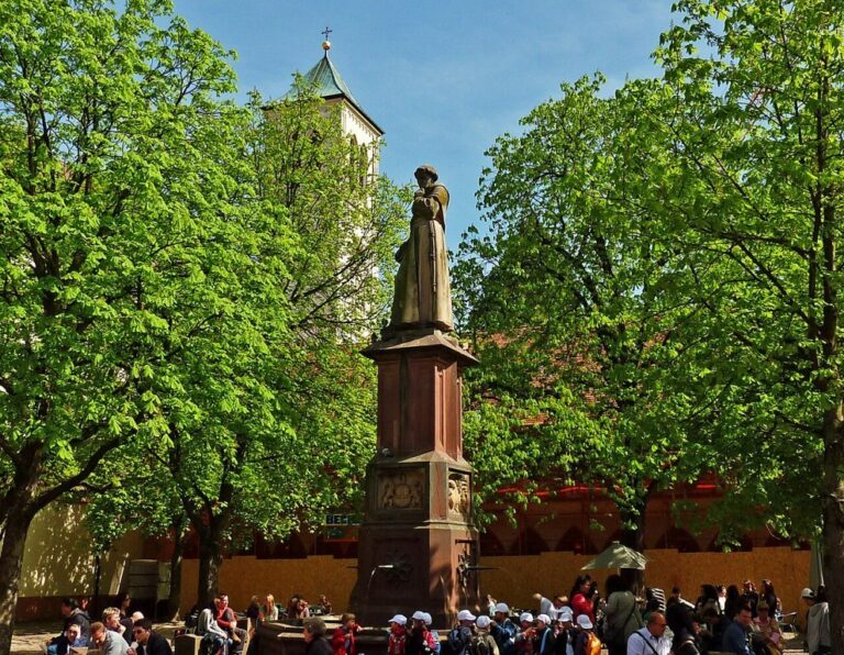 Bertholdův pomník najdeme například v německém Freiburgu. Zdroj foto: James Steakley, CC BY-SA 3.0 , via Wikimedia Commons