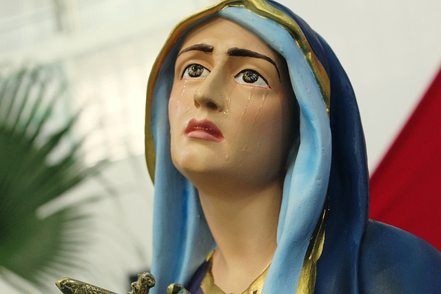 Panna Maria z Civitavecchia měla ronit krvavé slzy. Ilustr. foto: Pixabay