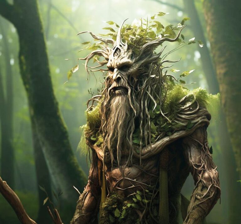 Lesní démon Lešij vystupuje ve slovanské mytologii jako ochránce stromů, k lidem je nepřátelský.