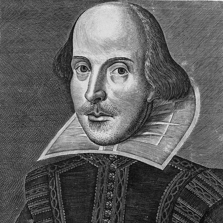Nechal se William Shakespeare jen inspirovat tvorbou Christophera Marlowa, nebo je příběh mnohem komplikovanější? Foto: CC-Martin Droeshout-Public Domain
