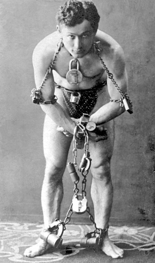Kolta inspiruje i svého slavného kolegu Houdiniho. Foto: Volné dílo, Wikimedia commons