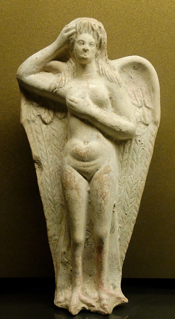 Modus operandi vodní víly Loreley nezapře podobnost se starořeckými sirénami. Zdroj foto: Louvre Museum, Public domain, via Wikimedia Commons