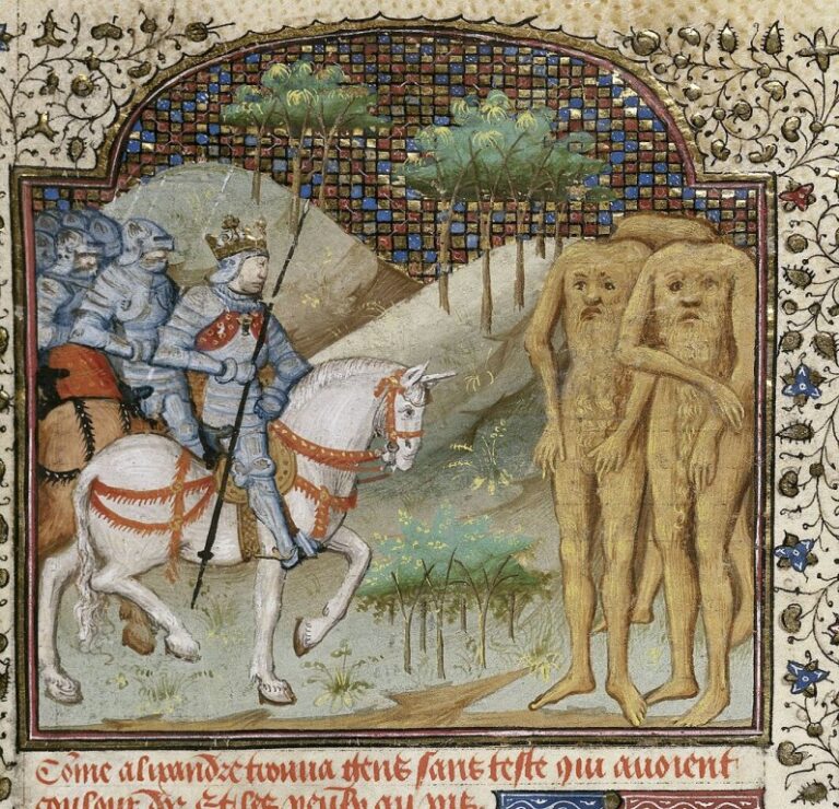 S tvory bez hlavy se potkával i středověk. Zdroj obrázku: Master of Lord Hoo's Book of Hours, Public domain, via Wikimedia Commons
