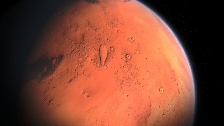 Budou v blízké budoucnosti na Marsu žít lidé? Foto Pixabay