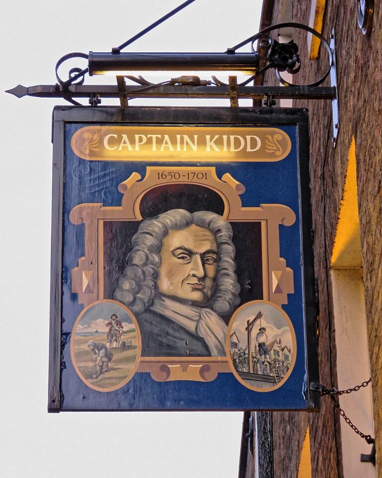 Poklad Williama Kidda se zatím nenašel. Už jen jeho jméno, coby obchodní značka, má však cenu zlata. Zdroj foto: Acabashi, CC BY-SA 4.0 <https://creativecommons.org/licenses/by-sa/4.0>, via Wikimedia Commons