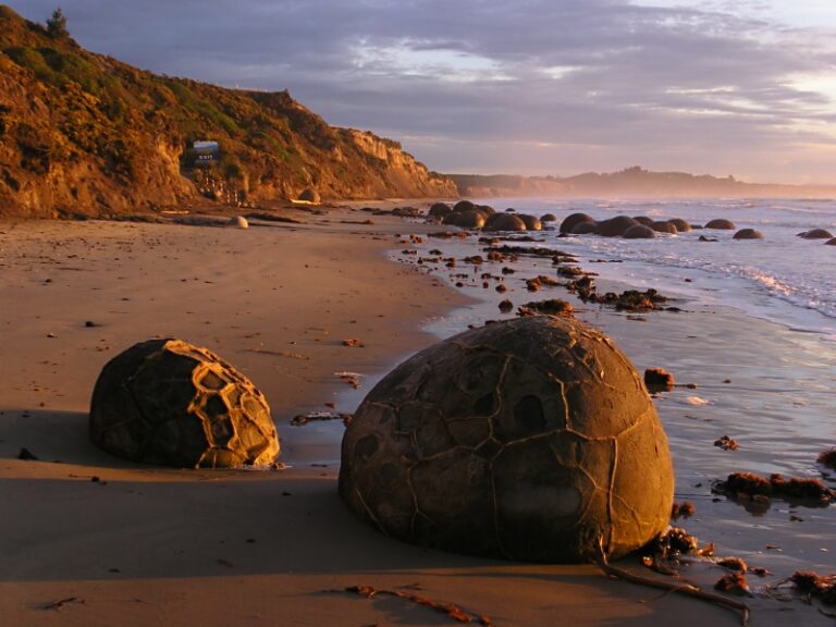 Kamenné koule na Novém Zélandu