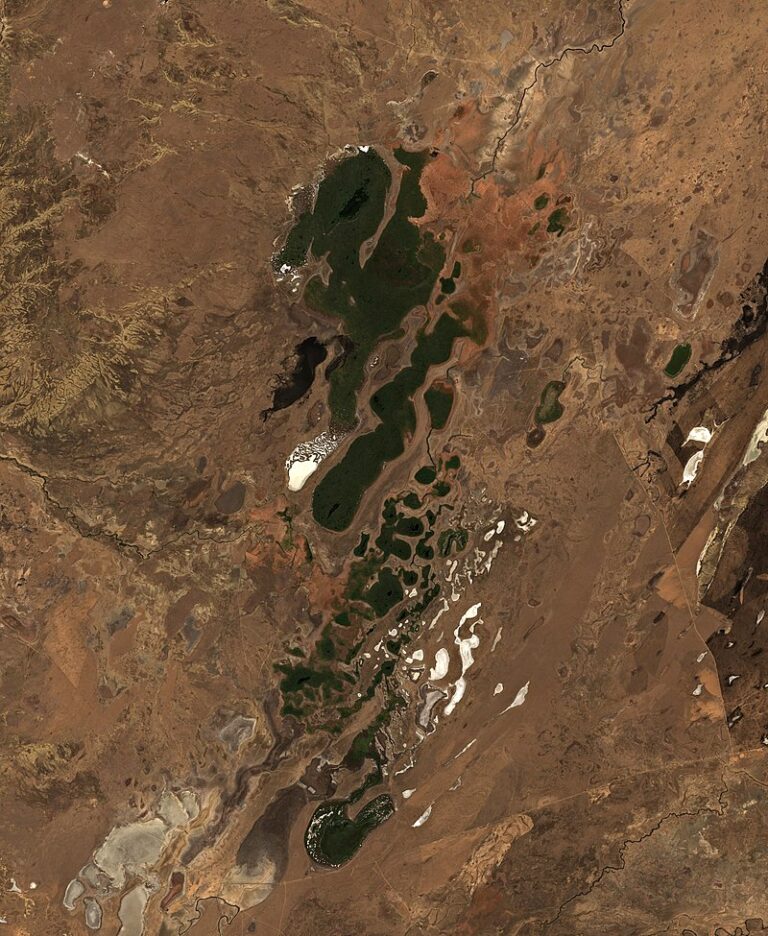 Satelitní snímek nížiny Turgaj, foto Copernicus Sentinel data 2021 / Creative Commons / Attribution