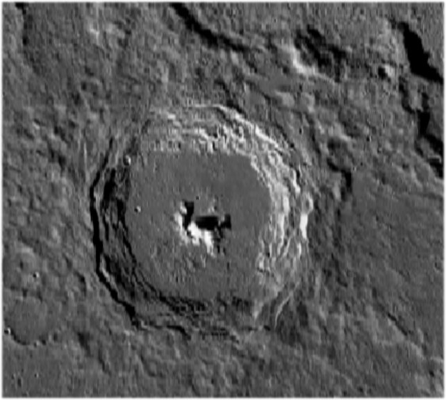 Pythagorův kráter na Měsíci. FOTO: NASA / Creative Commons / volné dílo
